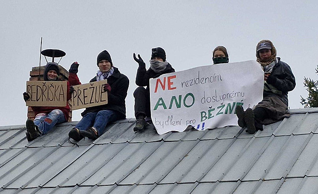 Domky nedáme. Obyvatelé Bedřišky vyzvali k dalšímu jednání o osudu kolonie
