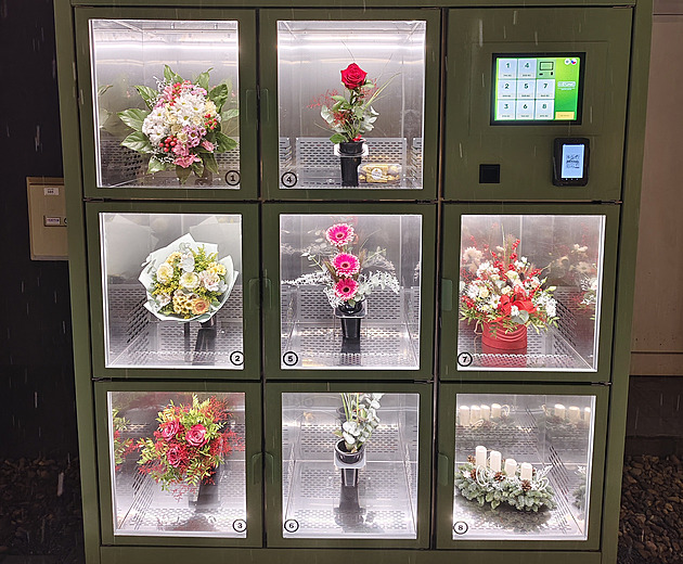 Sedm dní v týdnu, 24 hodin denně. Floristka spustila první květinomat