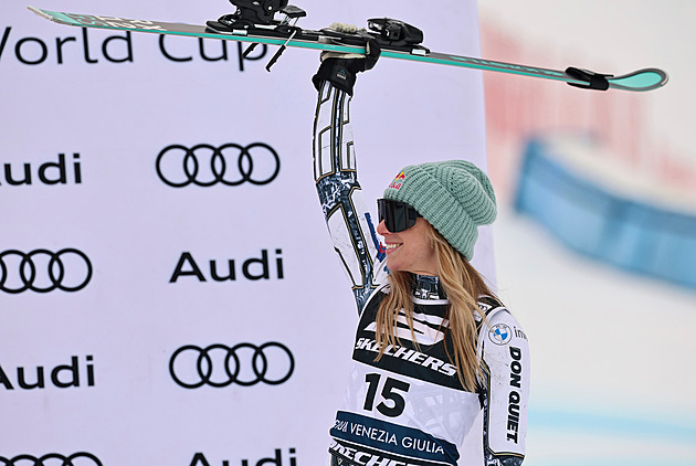 Úspěch v pravý čas. Ledecká neztratila víru a zužitkovala dřinu: Lyže jely jak z praku!