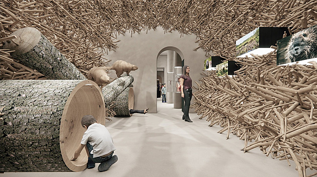 Výlet na bobří hráz či pod vodu. Chátrající zámek ožije za stovky milionů