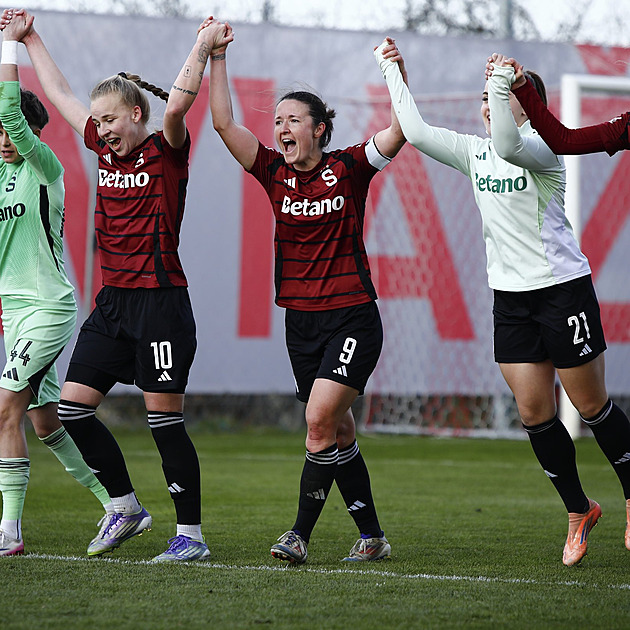 Sparťanky v derby porazily Slavii a ligu vedou o osm bodů. Rozhodla kometa Rancová