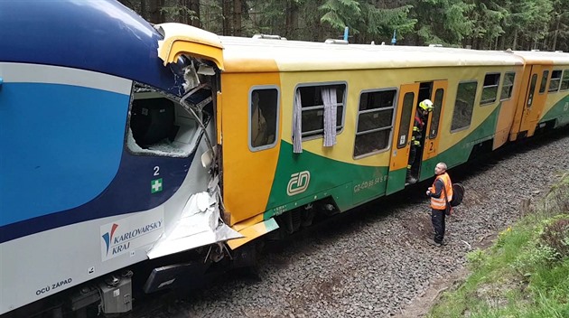 Jsem Němec, chci vyšší odškodné, žádal u soudu muž zraněný při srážce vlaků