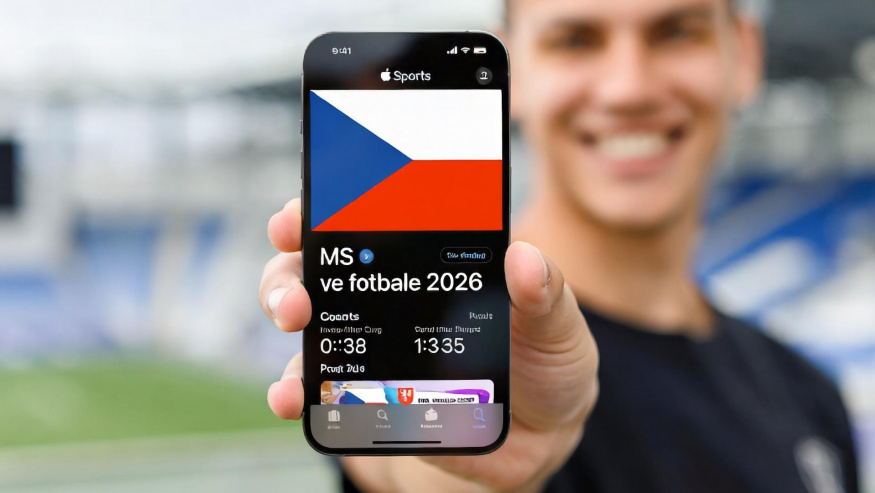 Český fotbal v Apple Sports? Tahle novinka potěší všechny fanoušky