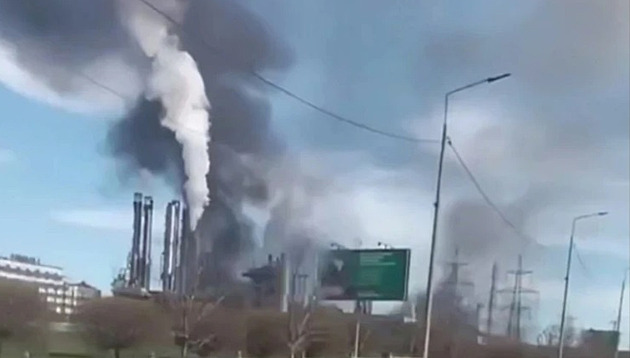 Ukrajinci zasáhli ruského chemického giganta na výrobu hnojiv. Slouží i armádě