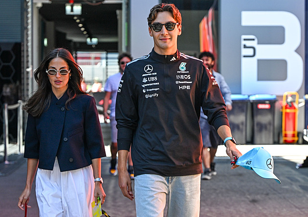 George Russell se bude ženit. Pilot formule 1 požádal o ruku dlouholetou partnerku