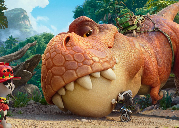RECENZE: Tlapková patrola: Dinosauří film nabízí s dětmi v kině spontánní bonusy