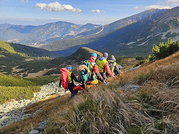 Pohřešovaný český turista zemřel. V Nízkých Tatrách našli záchranáři jeho tělo