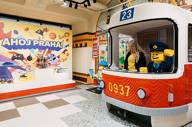 Ahoj, Praho! Lego otevřelo dvě patra plná kostek a stavění